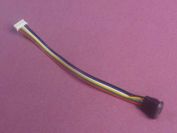 USB Socket Type-C Panel Mount - 6 Wire