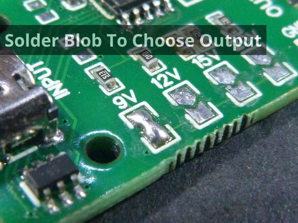 Solder Blob To Choose Output