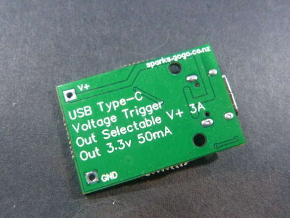 USB Type-C USB-C PD QC Voltage Trigger Decoy Breakout - 5/9/12/15/20v Out