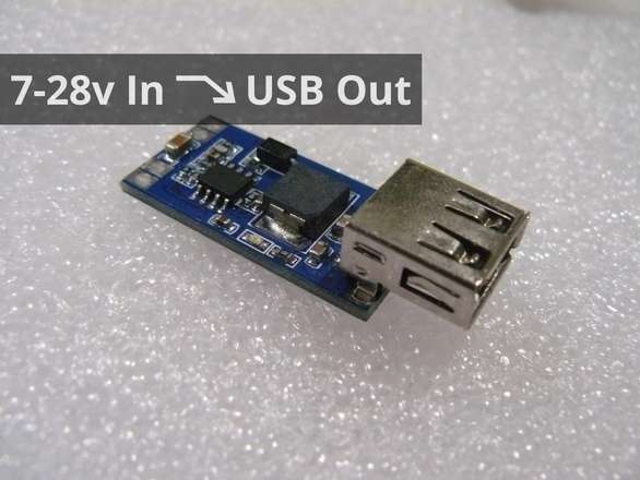 7-28v to 5v DC-DC Step Down Converter, 1500mA