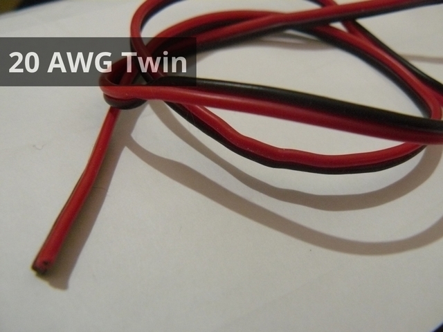 Twin Silicone Wire 20AWG Per 50cm Super Flexible