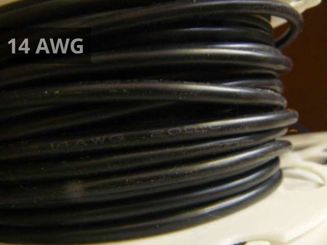 Black Silicone Wire 14AWG Per 50cm Super Flexible