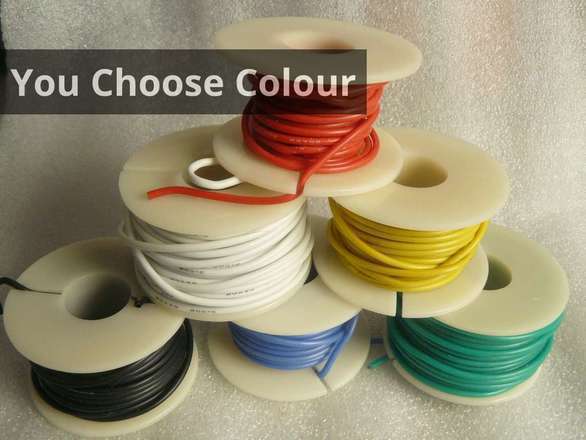 Silicone Wire 20AWG Per 50cm Super Flexible