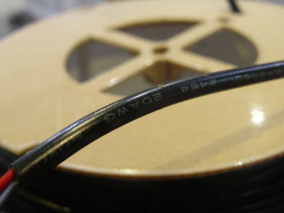Twin Core Wire Double Insulated Cable 20AWG Per 50cm 
