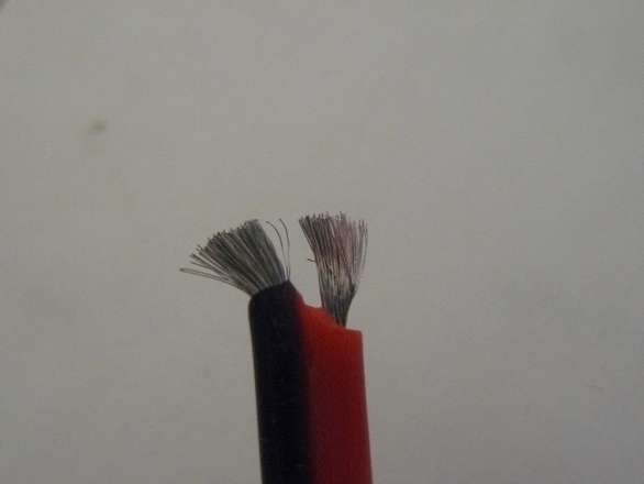 Twin Silicone Wire 18AWG Per 50cm Super Flexible 18 AWG