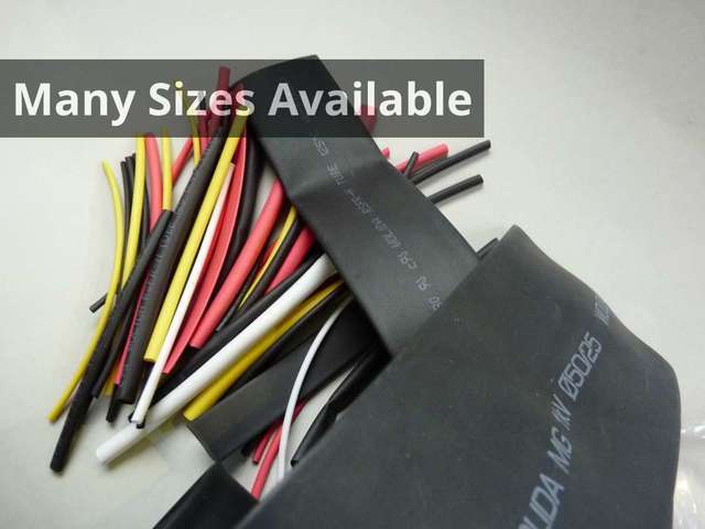 Heatshrink Tube, Many Sizes Available, You Choose Pack