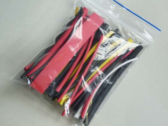 Assortment of Heat Shrink Tube - Actually Useful Sizes - 4.8 Meters Total