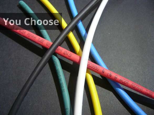 4.5mm Diameter Heatshrink 25cm/Piece - Suit XT60 - You Choose Colour