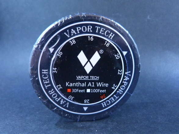 Kanthal A1 Resistance/Hot Wire, 0.4mm AWG 26, 30ft (~9 Meters) Roll