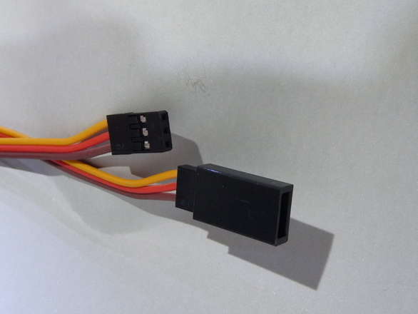 Servo Extension Wire, Brown Red Orange BRO, You Choose Length, 22/26 AWG