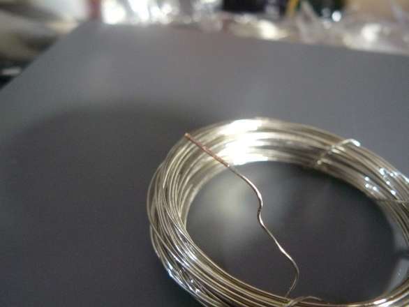 Solid Tinned Copper Bus Wire 0.6mm, 10 Meters/Roll