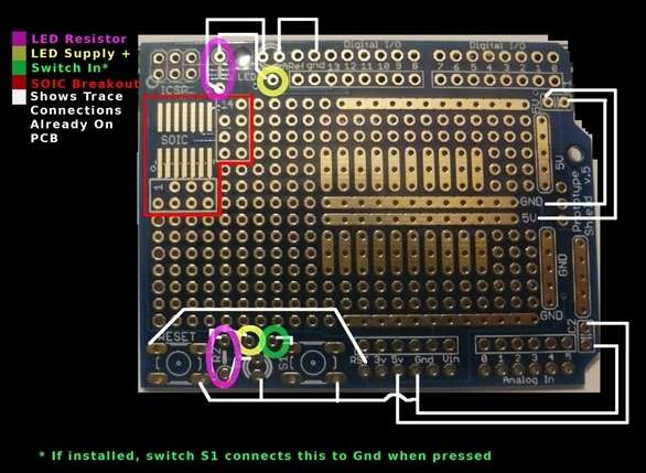 CLEARANCE Arduino Prototype Shield Blank PCB