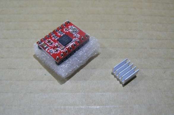 StepStick Stepper Motor Driver with Heatsink