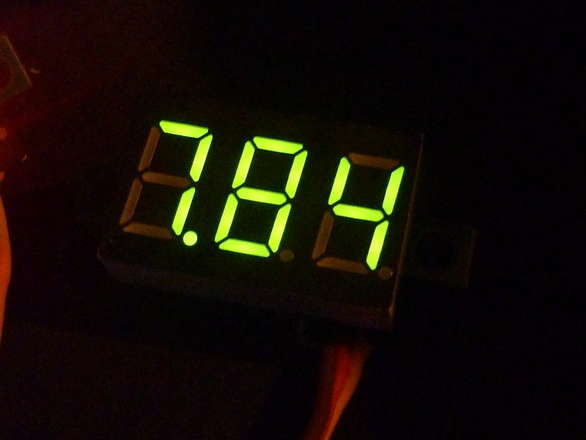 Voltmeter 0-30V 3 Wire You Choose Colour