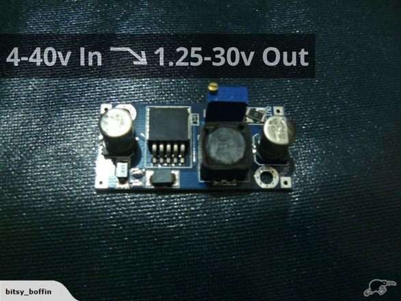 Step Down DC-DC Converter, 4-40v down to 1.25-30v