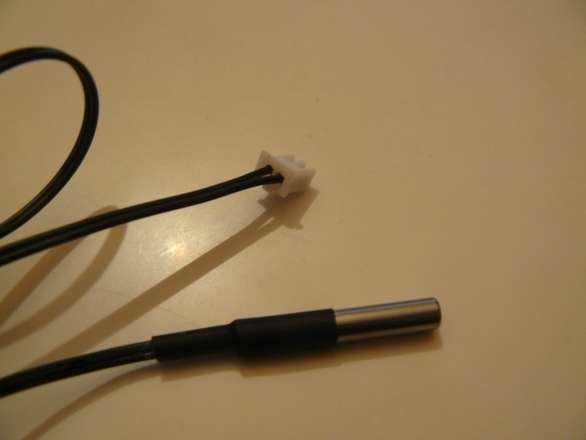 NTC Temperature Sensor Probe, 1M Lead, Sealed, Ez 2 Use