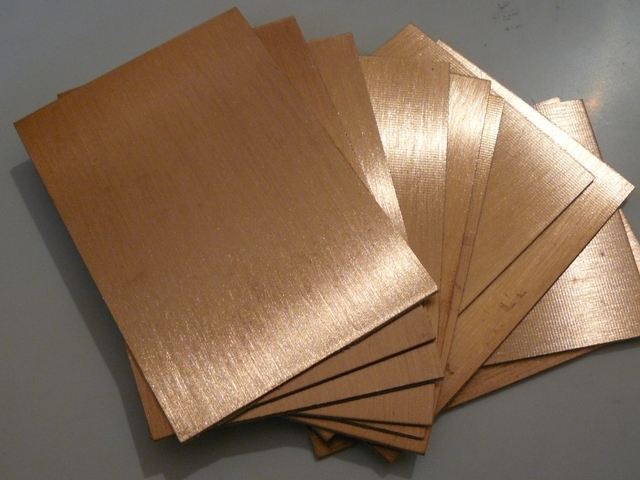 Double Sided Blank PCB 7x10 cm - FR4