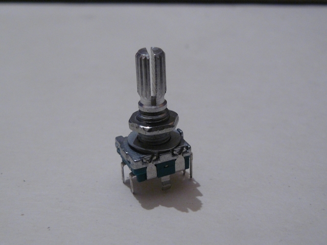 Rotary Encoder with Push Switch - Spline Shaft