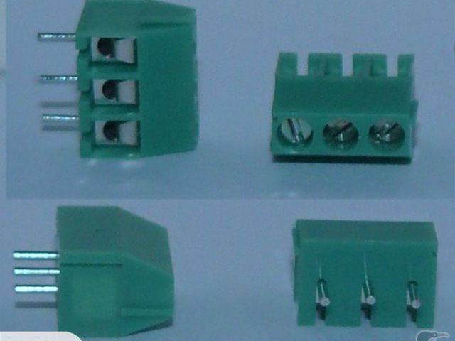 (4 of) 3 pole 3.5mm Screw Terminal